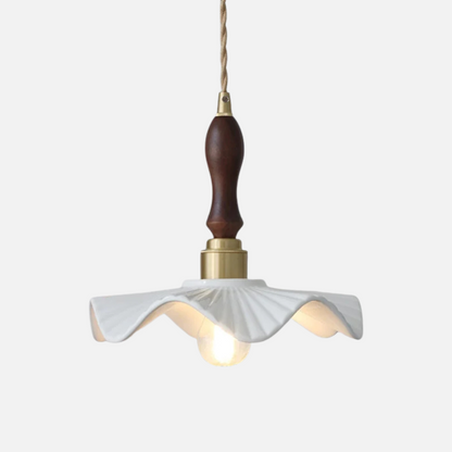 Scandinavian Elegance Witte Keramische Hanglamp