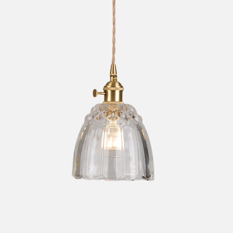 Scandinavisch Design Glazen Bloem Hanglamp
