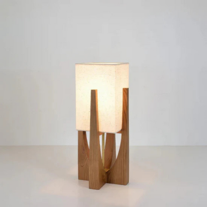 Japanse Stijl Houten Vloer- en Tafellamp