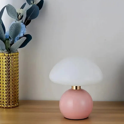 Paddenstoel LED Tafellamp – Moderne Sfeerverlichting met USB-aansluiting