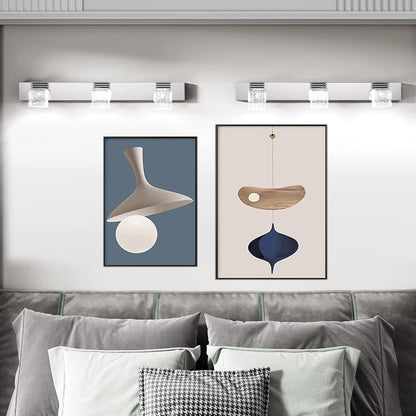 Kristal Zilver Luxe LED Wandlamp