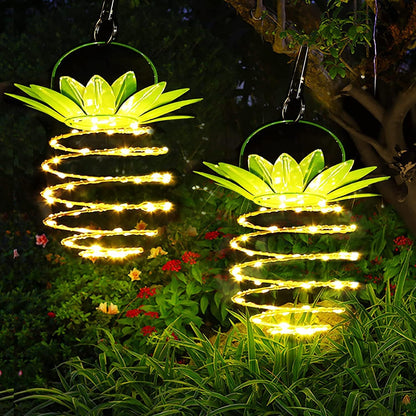 Hangende Solar Decoratieve Ananas Buitenverlamp