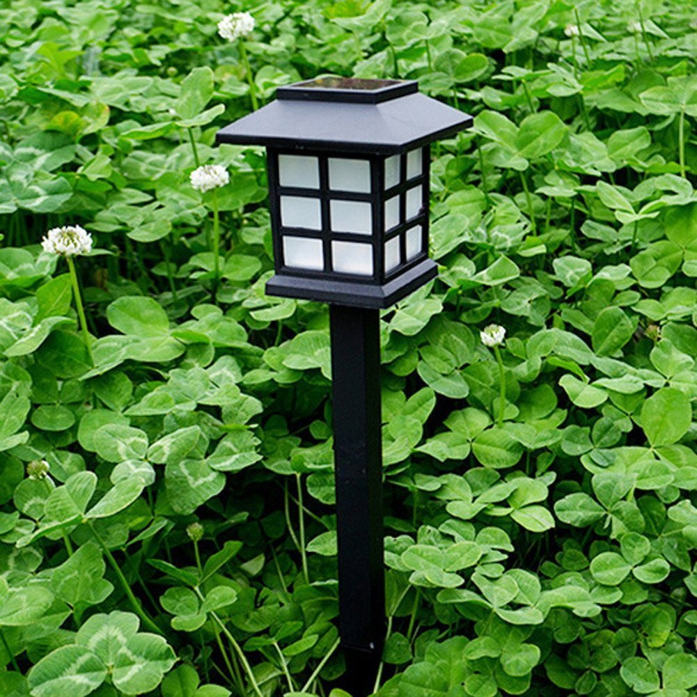 Luxe Zwarte Solar Duurzame Buitenlamp