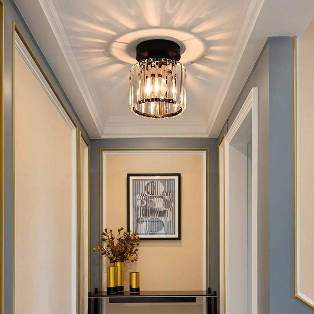 Glowline Plafondlamp – Kristallen Elegantie voor Elke Ruimte