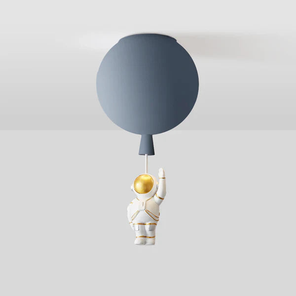 Speelse Maan en Astronaut Ontwerp LED Plafondlicht