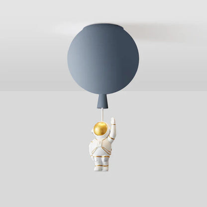 Speelse Maan en Astronaut Ontwerp LED Plafondlicht