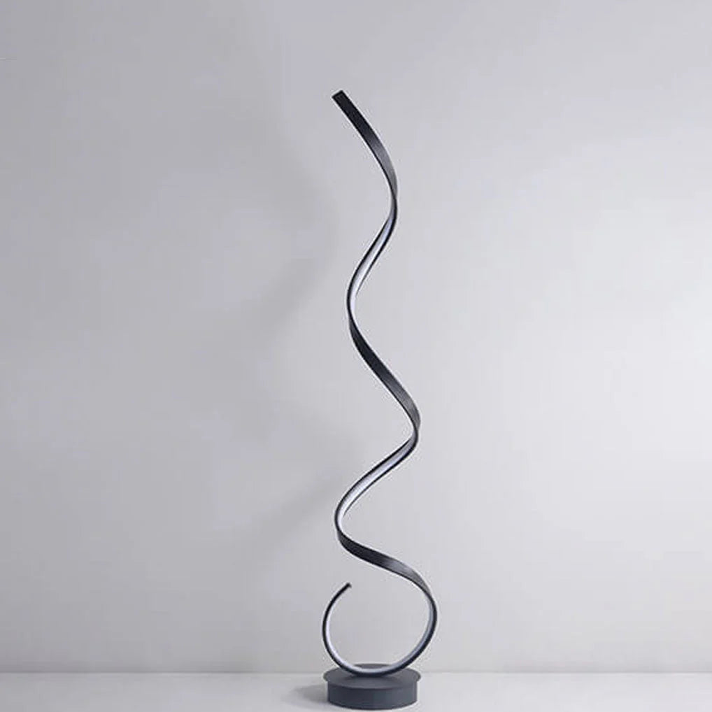 Moderne Creatieve Gedraaide Lijn LED Vloerlamp