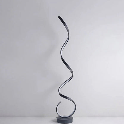 Moderne Creatieve Gedraaide Lijn LED Vloerlamp
