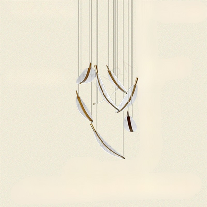 LED Plafondlamp met Bladvormig Design