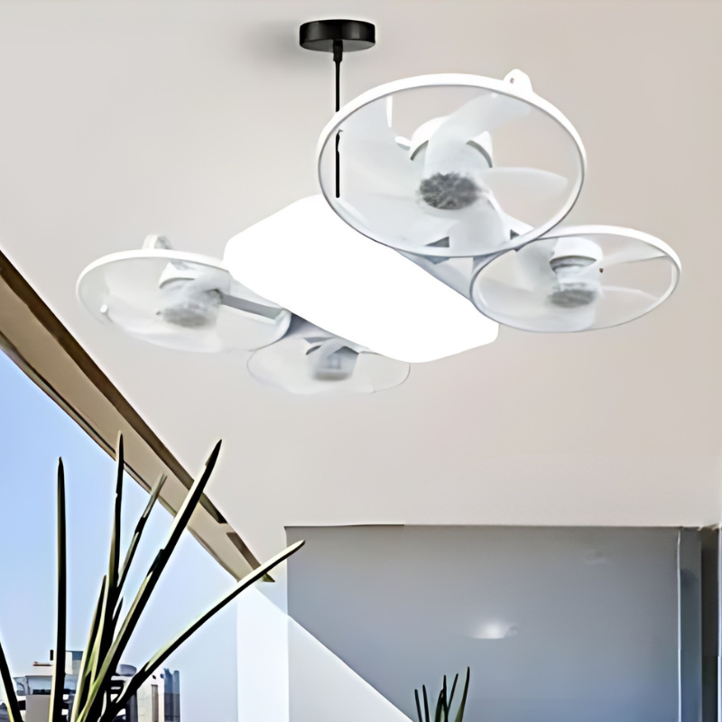 Zomerse Meerdere Propellers LED Plafondventilator