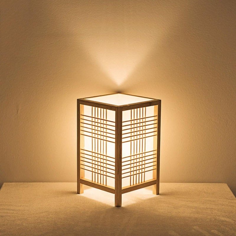 ZenBambu Japanse Handgemaakte Tafellamp