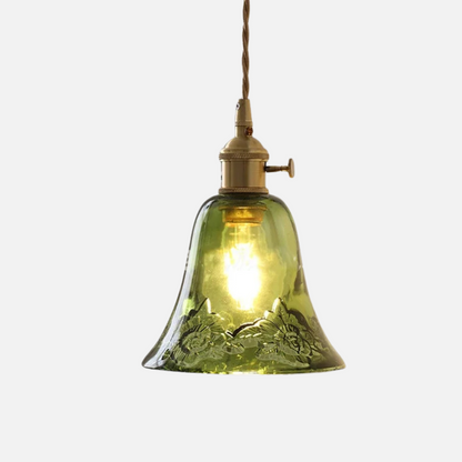 Klassiek Glazen Bloem Hanglamp