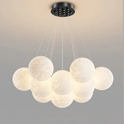 Moderne Bubble Kroonluchter met Glazen Bollen