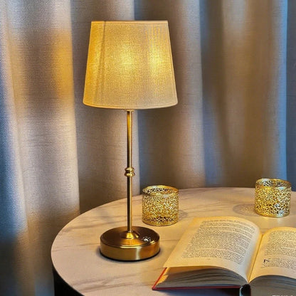 GoldenEase Draadloze Tafellamp met Warme Sfeer