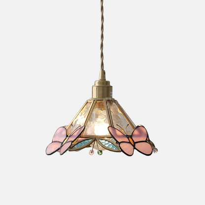 Verstelbare Glazen LED  Hanglamp in Retro Stijl