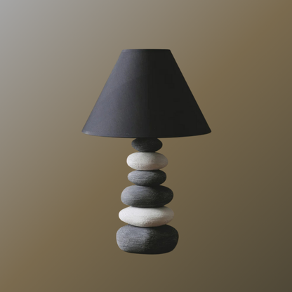 Wabi Sabi-Stijl Bionic Stone Natuurlijke Roest Tafellamp