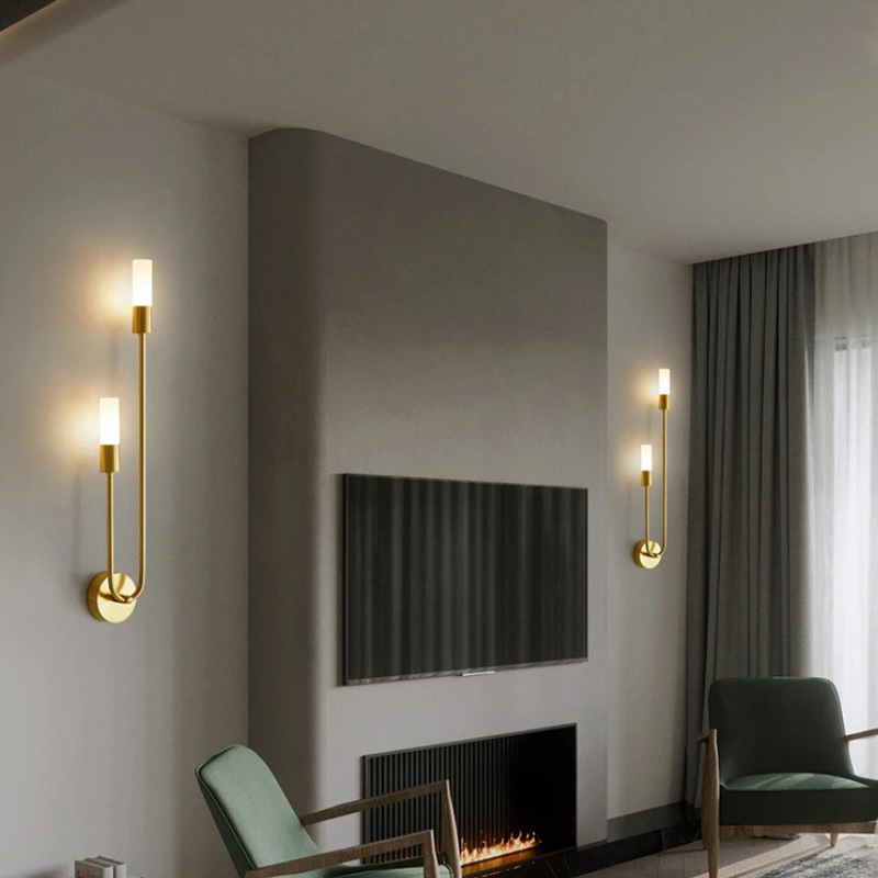 Modern & Stijlvol Goudkleur Wandlamp