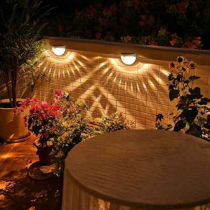 Zonne 6LED Halfrond Hek Openluchtlicht
