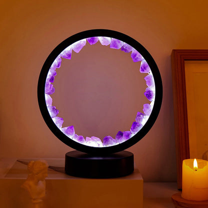 Moderne Spirituele Licht Amethist Kristallamp