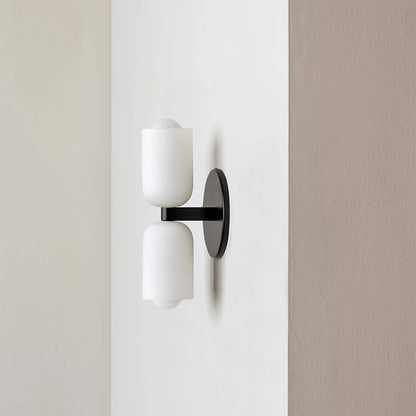 Acryl Wandlamp met Dubbel Licht – Warme Uitstraling in Stijlvol Design