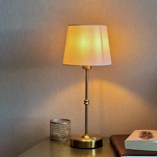 GoldenEase Draadloze Tafellamp met Warme Sfeer
