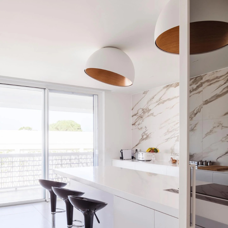 Minimalistische Luxe Duo Plafondlamp
