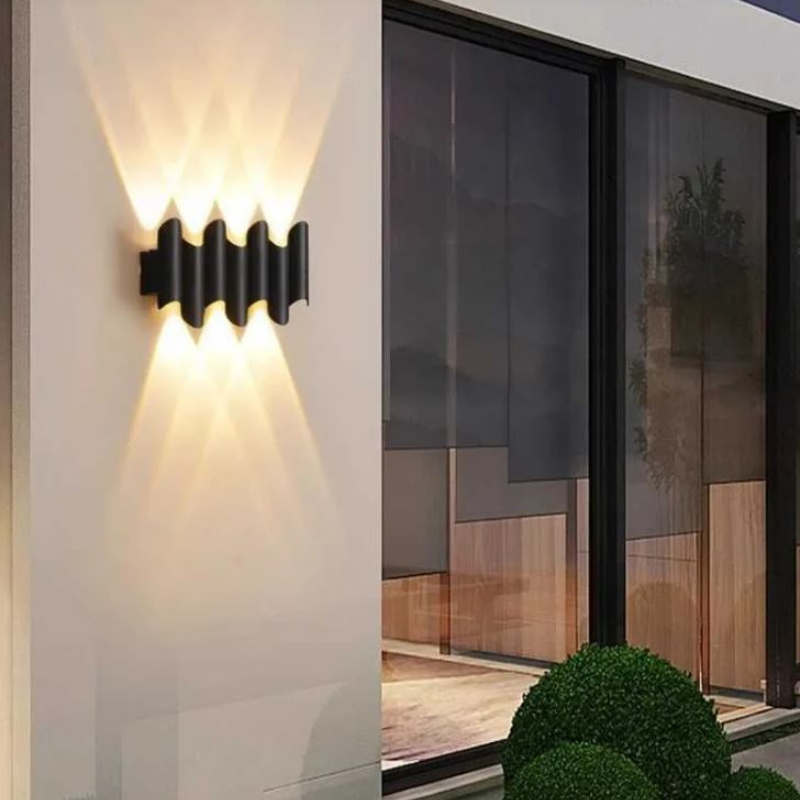 Moderne Aluminium LED Buiten Wandverlichting