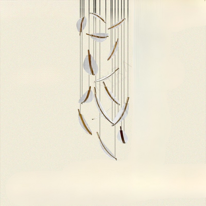LED Plafondlamp met Bladvormig Design