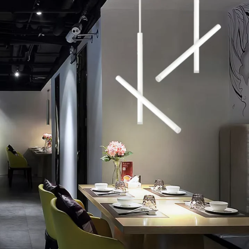 Dubbele straal Modern Hanger LED Buislicht