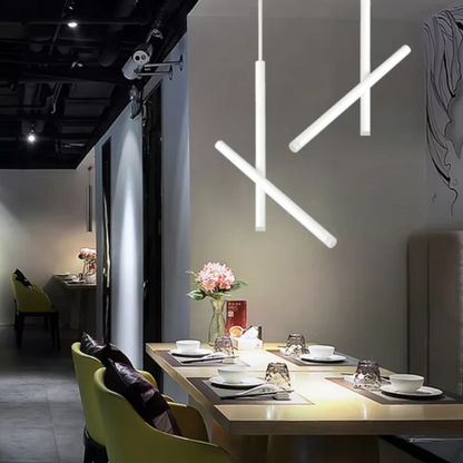 Dubbele straal Modern Hanger LED Buislicht