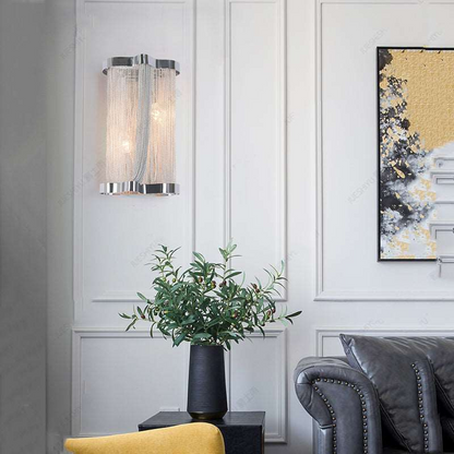 Elegante Aluminium Kwast Wandlamp met Gloed