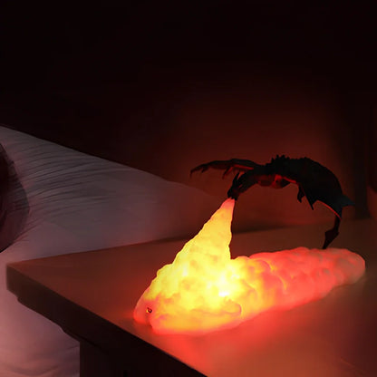 Dracarys Draaklamp–Mystieke 3D Nachtlamp