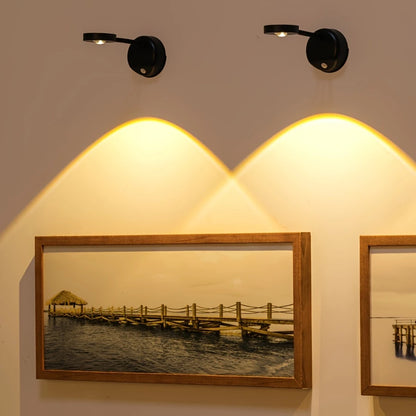Bewegingsgeactiveerde Wandkunst Lamp – Met Instelbare Helderheid