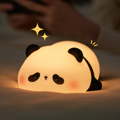 Charmant Lichtaccent LED Panda Tafellamp