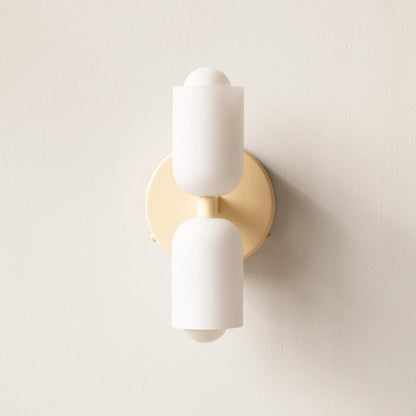 Acryl Wandlamp met Dubbel Licht – Warme Uitstraling in Stijlvol Design