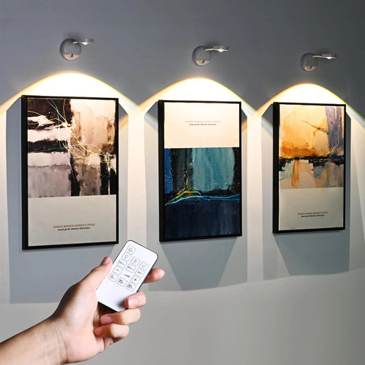 Bewegingsgeactiveerde Wandkunst Lamp – Met Instelbare Helderheid