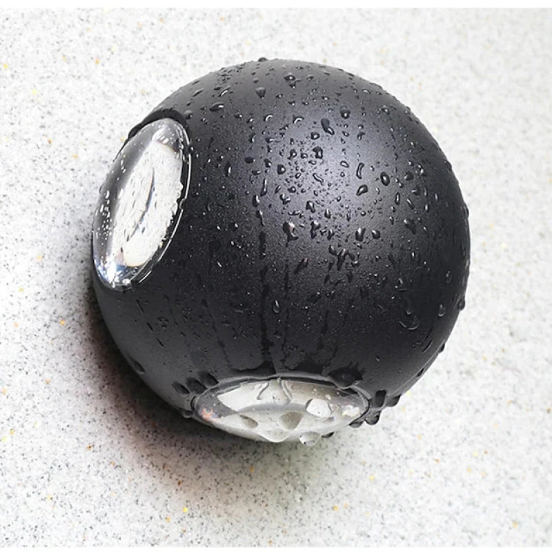 Moderne Toets Globe Buitenwandlamp
