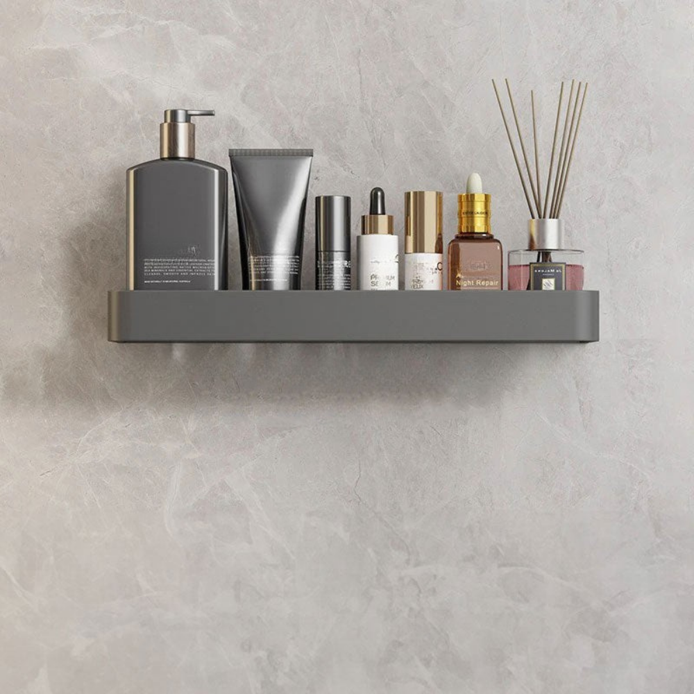 Wandrek Badkamer Aluminium Minimalistisch Opbergrek
