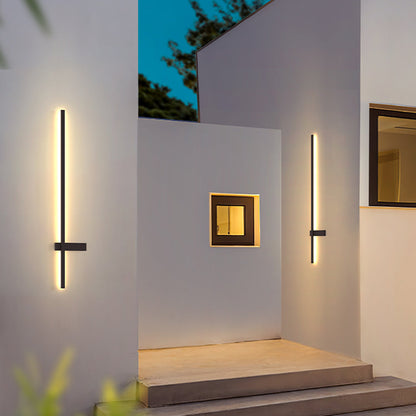 Moderne Minimalistische LED IJzeren Buiten Wandlamp