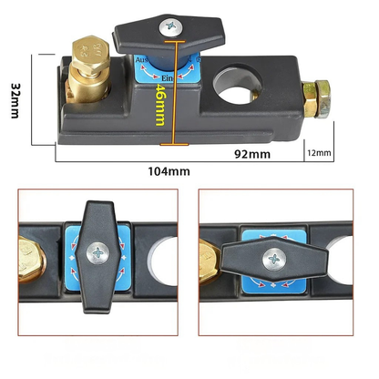 Accuschakelaar Auto Batterij Stroomonderbreker Koper Boot Motor