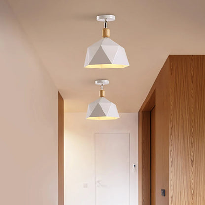 Elegante Eenvoudige Macaron Metalen Plafondlamp