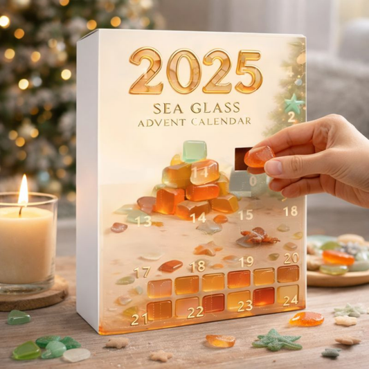 Adventskalender Cadeau Zeeglas Decoratief Verzamel Kalender