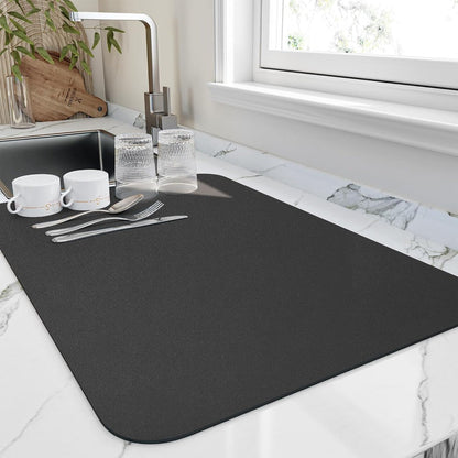 Afdruipmat Keuken Diatomiet Sneldrogend Antislip