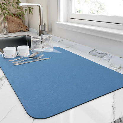 Afdruipmat Keuken Diatomiet Sneldrogend Antislip