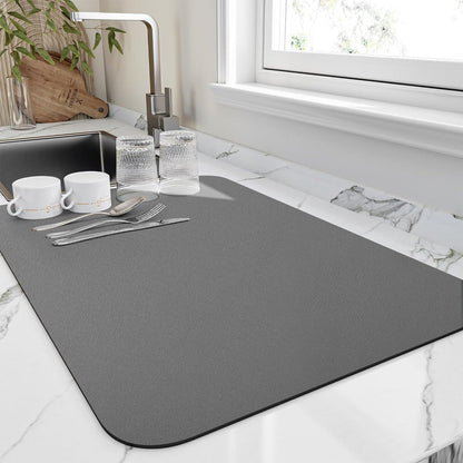 Afdruipmat Keuken Diatomiet Sneldrogend Antislip