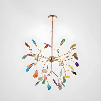 Aurora Bloom Luxe Retro Agaten Kroonluchter