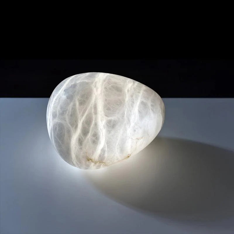 Moderne Albast Natuursteen Hanglamp)