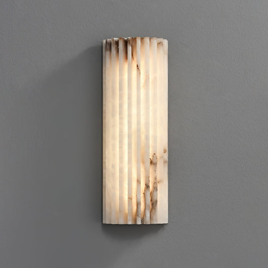Tijdloze Natuurlijke SteenLichtlijn Wandlamp