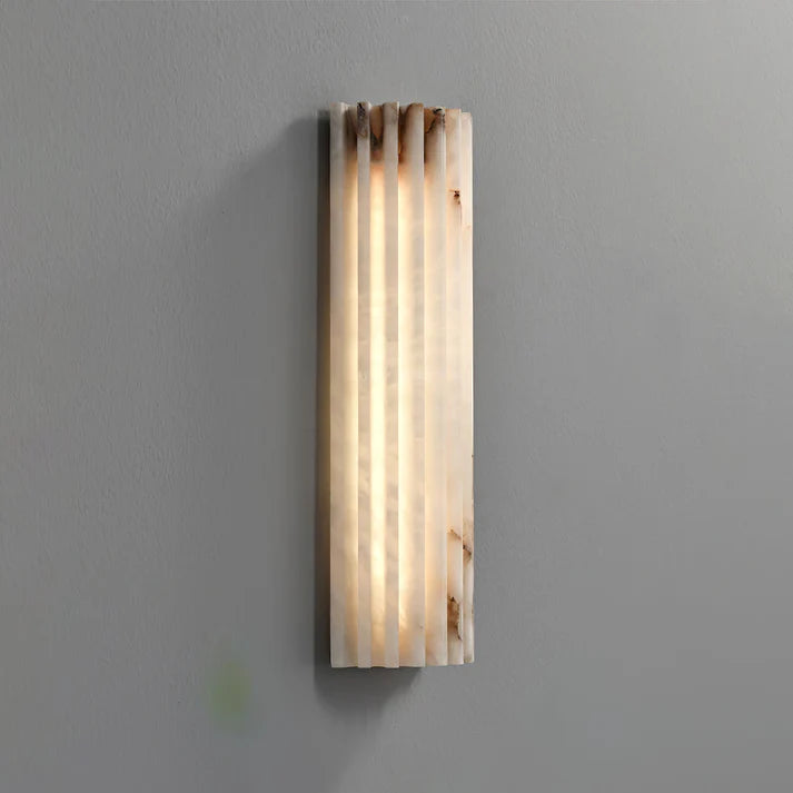 Tijdloze Natuurlijke SteenLichtlijn Wandlamp