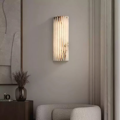 Tijdloze Natuurlijke SteenLichtlijn Wandlamp